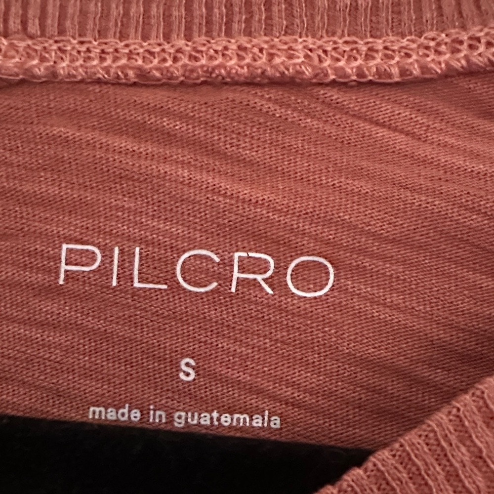 Pilcro Short Sleeve Tee in Rust NWT - Picture 3 of 4